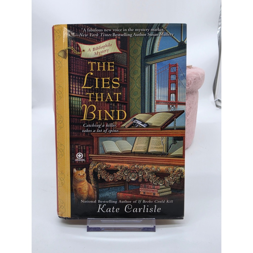 The Lies That Bind Kate Carlisle Hardcover Bibliophile Mystery San Francisco